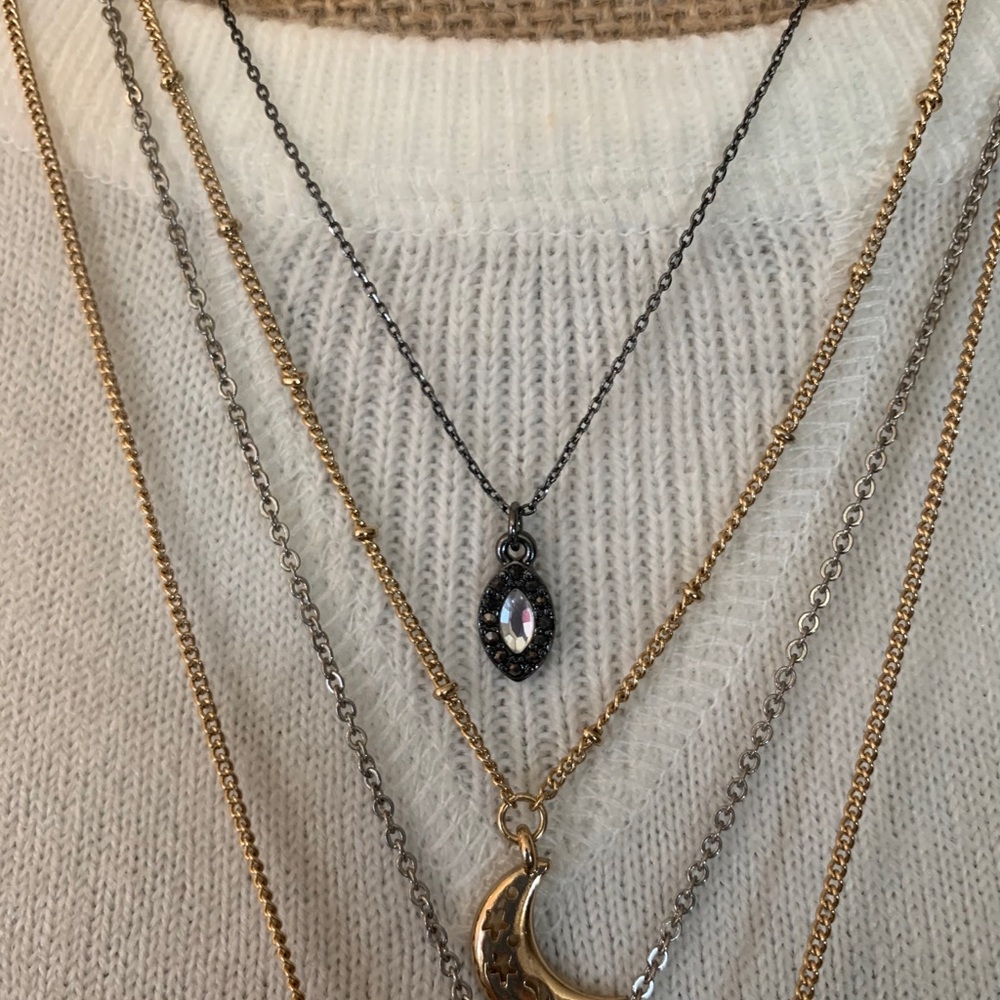 Multi Layered, Multi Colored Necklace - image 4